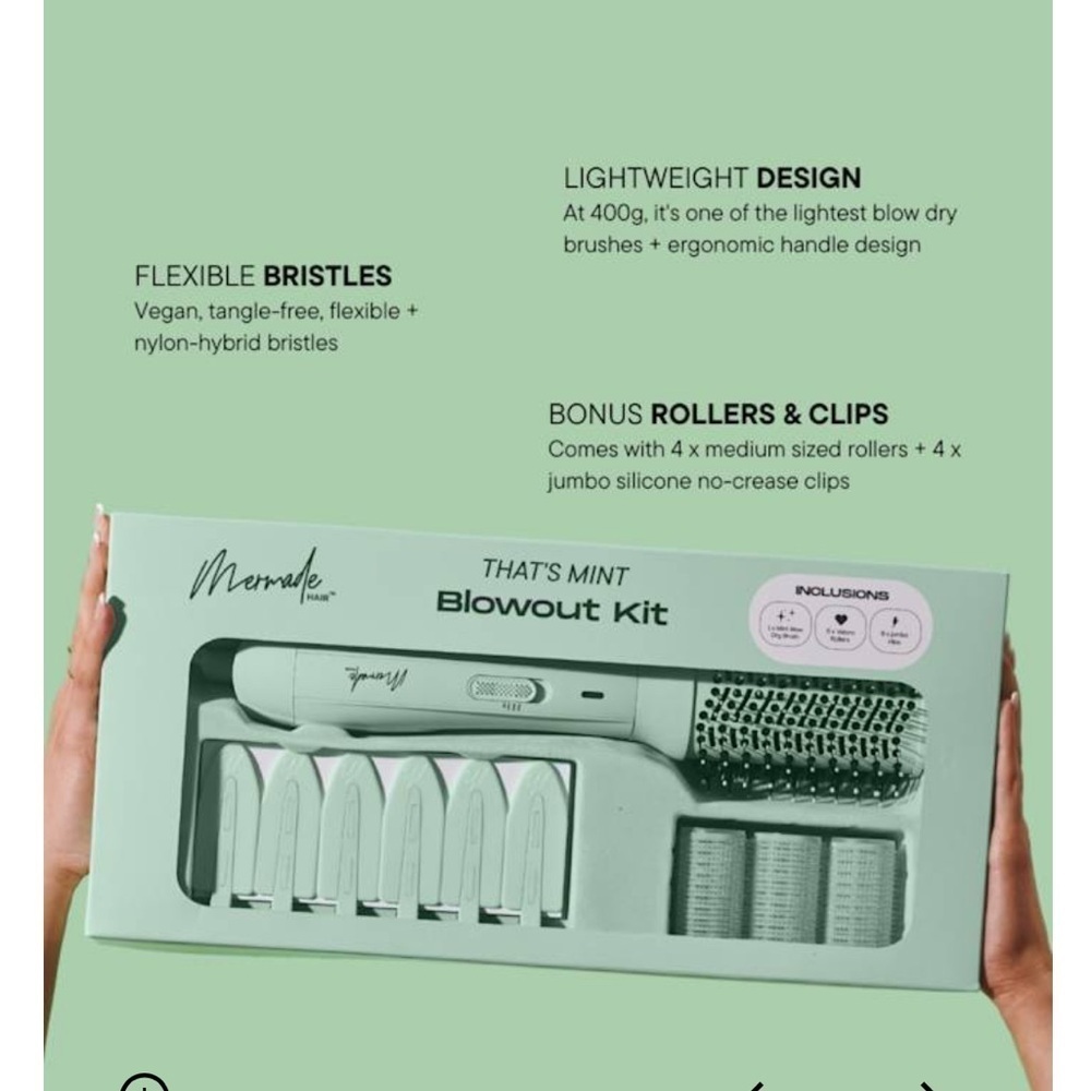 Mermade Hair That's Mint blowout Kit - Picture 3 of 14